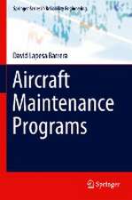 Aircraft Maintenance Programs