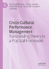 Cross-Cultural Performance Management