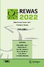 REWAS 2022: Developing Tomorrow’s Technical Cycles (Volume I)