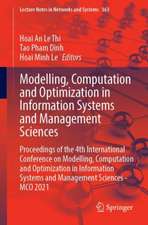 Modelling, Computation and Optimization in Information Systems and Management Sciences