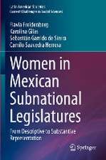 Women in Mexican Subnational Legislatures: From Descriptive to Substantive Representation