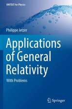 Applications of General Relativity