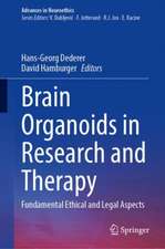 Brain Organoids in Research and Therapy: Fundamental Ethical and Legal Aspects