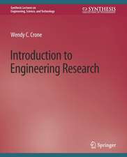 Introduction to Engineering Research