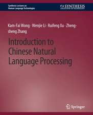 Introduction to Chinese Natural Language Processing