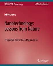 Nanotechnology, Lessons from Nature: Discoveries, Research and Applications