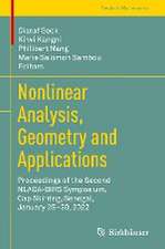 Nonlinear Analysis, Geometry and Applications: Proceedings of the Second NLAGA-BIRS Symposium, Cap Skirring, Senegal, January 25–30, 2022