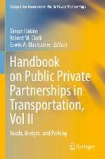 Handbook on Public Private Partnerships in Transportation, Vol II