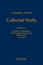 VLADIMIR I. ARNOLD—Collected Works: Dynamics, Combinatorics, and Invariants of Knots, Curves, and Wave Fronts 1992–1995