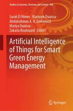 Artificial Intelligence of Things for Smart Green Energy Management