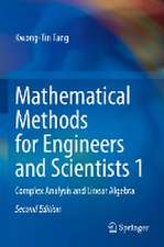 Mathematical Methods for Engineers and Scientists 1: Complex Analysis and Linear Algebra