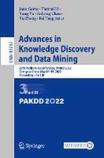 Advances in Knowledge Discovery and Data Mining: 26th Pacific-Asia Conference, PAKDD 2022, Chengdu, China, May 16–19, 2022, Proceedings, Part III