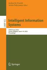 Intelligent Information Systems: CAiSE Forum 2022, Leuven, Belgium, June 6–10, 2022, Proceedings