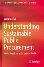 Understanding Sustainable Public Procurement