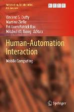 Human-Automation Interaction: Mobile Computing