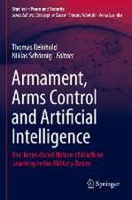 Armament, Arms Control and Artificial Intelligence