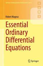 Essential Ordinary Differential Equations