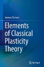 Elements of Classical Plasticity Theory