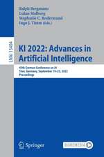 KI 2022: Advances in Artificial Intelligence: 45th German Conference on AI, Trier, Germany, September 19–23, 2022, Proceedings