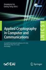 Applied Cryptography in Computer and Communications: Second EAI International Conference, AC3 2022, Virtual Event, May 14-15, 2022, Proceedings