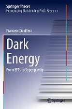 Dark Energy: From EFTs to Supergravity