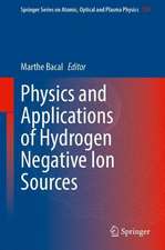 Physics and Applications of Hydrogen Negative Ion Sources