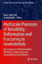 Multiscale Processes of Instability, Deformation and Fracturing in Geomaterials