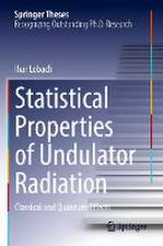 Statistical Properties of Undulator Radiation