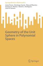 Geometry of the Unit Sphere in Polynomial Spaces