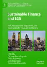 Sustainable Finance and ESG