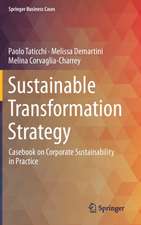 Sustainable Transformation Strategy: Casebook on Corporate Sustainability in Practice