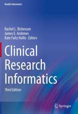 Clinical Research Informatics