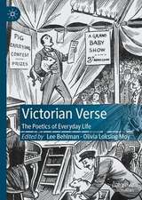 Victorian Verse: The Poetics of Everyday Life