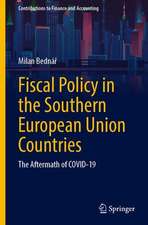 Fiscal Policy in the Southern European Union Countries