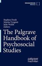 The Palgrave Handbook of Psychosocial Studies