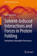 Solvent-Induced Interactions and Forces in Protein Folding