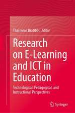 Research on E-Learning and ICT in Education