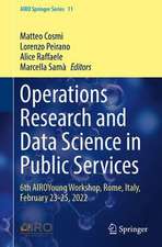 Operations Research and Data Science in Public Services: 6th AIROYoung Workshop, Rome, Italy, February 23–25, 2022