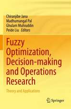 Fuzzy Optimization, Decision-making and Operations Research
