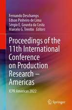 Proceedings of the 11th International Conference on Production Research – Americas