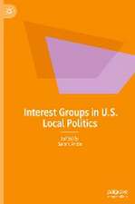 Interest Groups in U.S. Local Politics