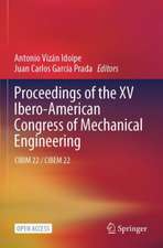 Proceedings of the XV Ibero-American Congress of Mechanical Engineering: CIBIM 22 / CIBEM 22