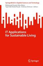 IT Applications for Sustainable Living