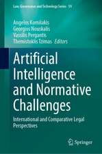 Artificial Intelligence and Normative Challenges: International and Comparative Legal Perspectives