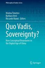 Quo Vadis, Sovereignty?: New Conceptual and Regulatory Boundaries in the Age of Digital China