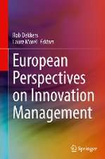 European Perspectives on Innovation Management