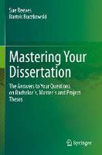 Mastering Your Dissertation