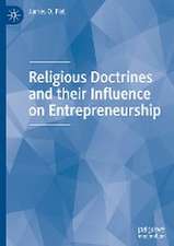 Religious Doctrines and their Influence on Entrepreneurship