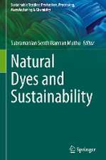 Natural Dyes and Sustainability