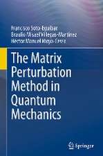 The Matrix Perturbation Method in Quantum Mechanics